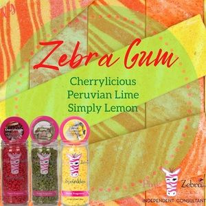 Pink Zebra Sprinkles ‘Zebra Gum’